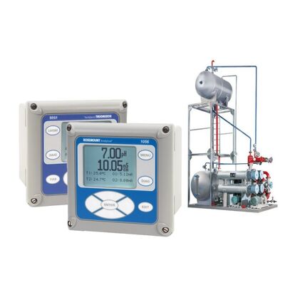 Dubbele Input PH OF Redox Multi-Parameter Meet Analyser Emerson Rosemount 1056 4-Draads Zender HART Communicatie Zender