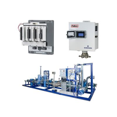Compacte, nauwkeurige bewaking Flow Manager Emerson FloBoss 107 Multi-Run Flow Computer voor olie- en gastoepassingen