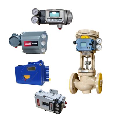 Pneumatische besturingsklep met Fisher Masoneilan Samson Flowserve Neles Foxboro Valve Positoner Controller