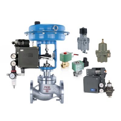 Goedkope Asco-solenoïde klep en enkelwerkende pneumatische klep positioner Fisher 3582 3582i besturingsklep OEM leverancier China