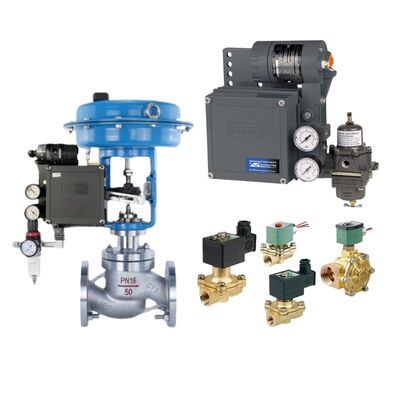 Goedkope Asco-solenoïde klep en enkelwerkende pneumatische klep positioner Fisher 3582 3582i besturingsklep OEM leverancier China