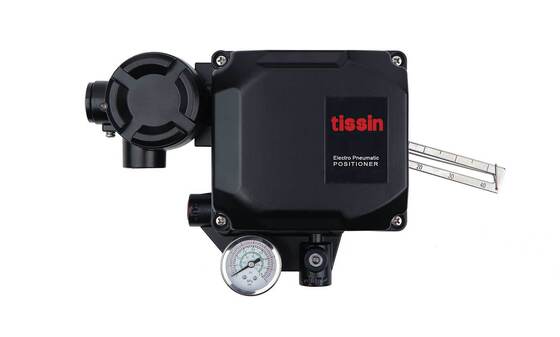 Tissin TS600 Smart Valve Positioner met HART Communication 145 psi Maximale druk en diagnose