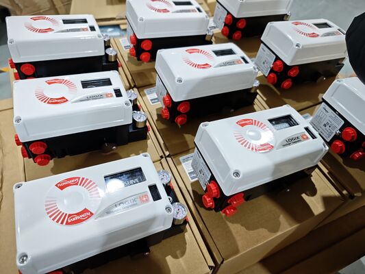 520MD Pneumatische Valve Positioner Flowserve Positioner met Chinse merk controle klep en actuator