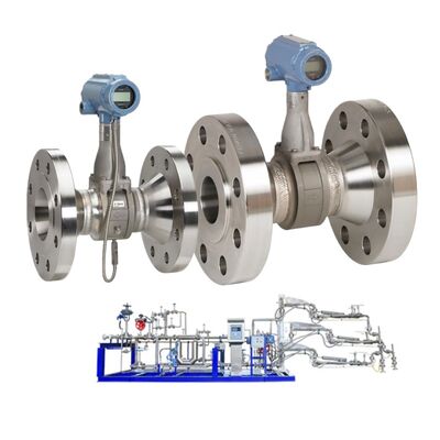 Zeer nauwkeurige flowmeter met flens Rosemount 8800-serie voor stoom-, gas- en vloeistofmeting, digitale vortex flowmeters