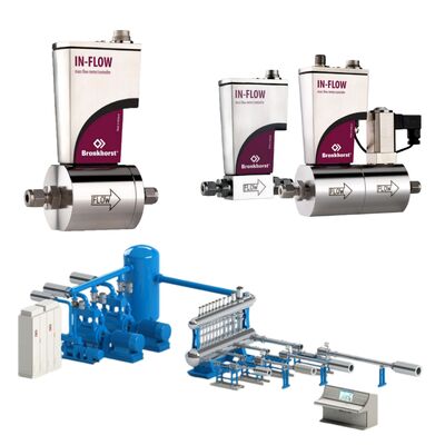 Echte Bronkhorst IN-FLOW MFM en E+H Flowmeter – Perfect voor lassen, lasersnijden & gas mengen, snelle levering