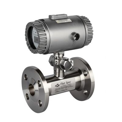 Digitale flowmeter met ±0,2% volumestroomnauwkeurigheid, roestvrijstalen constructie en een meetbereik van 0,5 M3/u tot 263000 M3/u