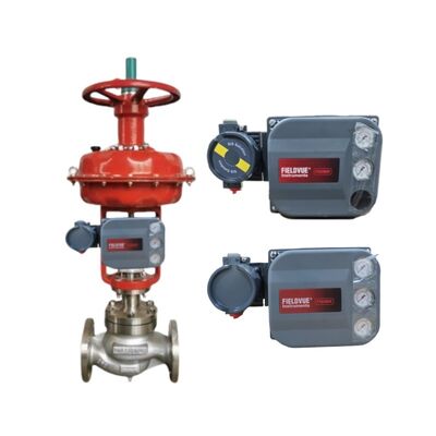 Digitale klepcontroller Emerson Fisher FIELDVUE DVC6200 HC AC AD PD SIS klepstandsteller voor pneumatische regelkleppen
