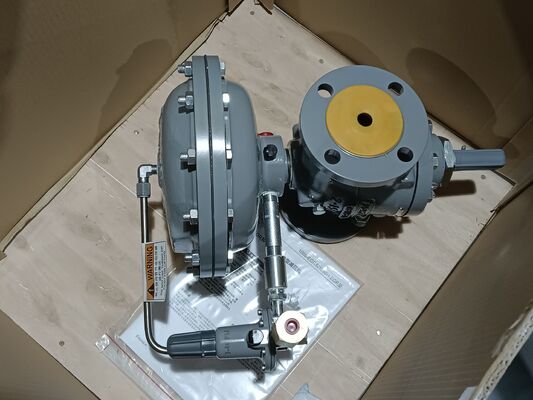 Nieuwe elektrische klep ASCO klep en Fish-er 1808/1098 drukverlagende regelaars