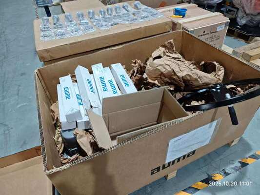 AUMA Elektrische Lineaire Actuatoren Klepactuatoren SA en LE  Met AC AM Auma Controls voor Chinese Hoge Temperatuur Regelklep