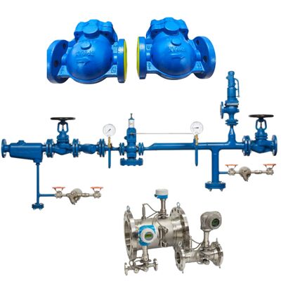 FT14X-10 FT14 Flensaansluiting SPIRAX SARCO Ball Float Steam Trap en Endress en Hauser Flowmeter op pijp voor voedsel en drank