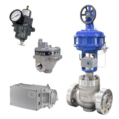 FasTrak FT D00ASSA Ventielpositie-insteller Explosieveilig Hoge Doorstroming voor Chemische Raffinaderij Installatiebesturing