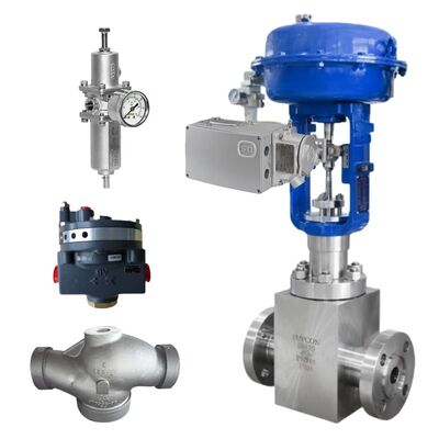 FasTrak FT D00ASSA Ventielpositie-insteller Explosieveilig Hoge Doorstroming voor Chemische Raffinaderij Installatiebesturing