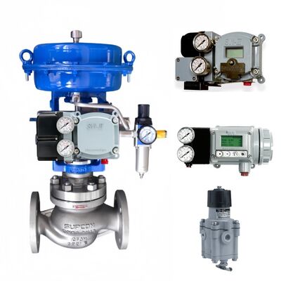 MASONEILAN SVI1000 SVI2 SVI3 Valve Positioner met 78-40 luchtfilterregulator met contactloze positiesensor en 5 micron filtering voor corrosiebestendige prestaties