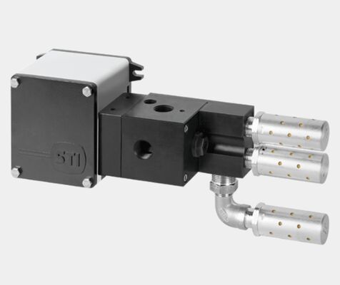 IMI STI SA/CL Analoog positioner voor lineaire actuator met dubbele werking voor petrochemische thermische energiecentrales