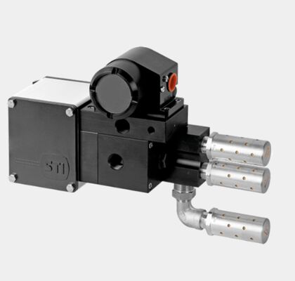 IMI STI SA/CL Analoog positioner voor lineaire actuator met dubbele werking voor petrochemische thermische energiecentrales