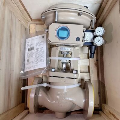 SAMSON 3241 Industriële draadstoel Pneumatische bolk klep SAMSON 3756 Volume Booster