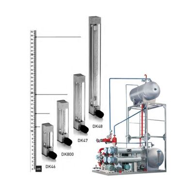 Krohne DK46 DK47 DK48 DK800 Variabele oppervlakte stroommeter Metalen buis rotameter Industriële stroommeting