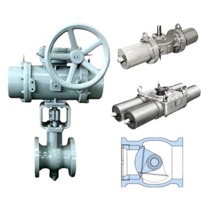 KOSO 210C 220C 230C Sturing Valve 6500RA 6400RB Actuator Petrochemische raffinaderij