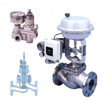 KOSO 501T 551T 520T 511T Hooggeleide globe-kleppen met één zitplaats voor de regulering van olie- en gasvloeistoffen