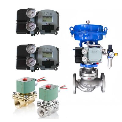 ASCO Solenoid Spool Valves and Masoneilan SVI II Svi2 Digital Valve Positioner Smart Valve Controller