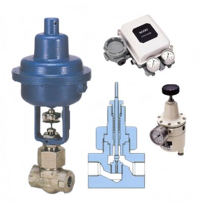 KOSO 500S Kleine stroomcontroleventielen voor warmtecentrales en petrochemische industriële processystemen