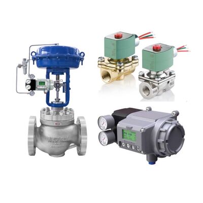 ASCO Solenoid Spool Valves and Masoneilan SVI3 Intelligent Digital Valve Controller Valve Positioner