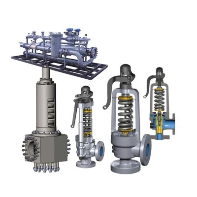 Geconsolideerde Maxiflow veerbeladen veiligheidsklep voor hoge temperatuur stoom met API 526 standaard