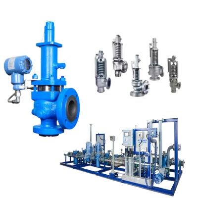 Nieuwe en hoogwaardige robuuste en bewezen technologie J-serie Crosby overdrukventiel en Rosemount transmitter voor lucht, water en stoom