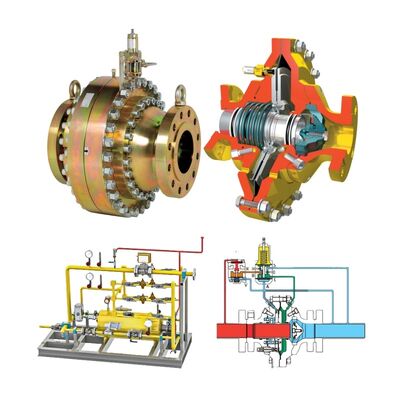 Stabiel aardgas industriële gasdrukregulator Tartarini type FL MFL BFL drukverlagende regulator