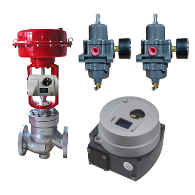 Equipped with Fisher 67CFR Filter Regulator Me-tso Valmet Neles ND9000 Series Smart Valve Controller Positioner