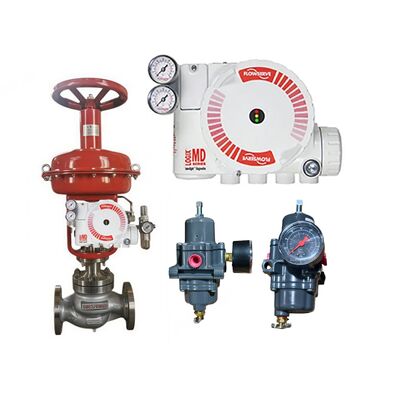 Fisher 67CFR Filter Regulator Flowserve Logix 3410MD-28-D6-M-04-50-0G-00 Digitale Klepcontroller Positiehouder