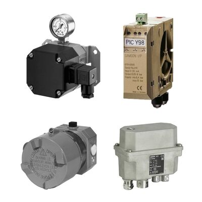 SAMSON IP Converter 6111 6116 6126 voor Raffinaderij, Metallurgie, Papierproductie, Waterbehandeling