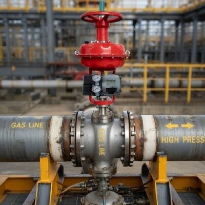 Baker Hughes Masoneilan Digitale Klepstandsteller Svi2ap Positioner SVI2 AP-21113111 SVI2 AP-21123121 met Chinese regelklep