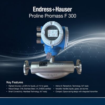 Endress Hauser E+H Proline Promass F 300 Industriële stroommeting Coriolis stroommeter Prijs