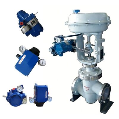 NEWAY CFS Serie Gevoerde Regelklep AZBIL AVP300 Positioner Chemische Petrochemische Thermische Energie Industrie