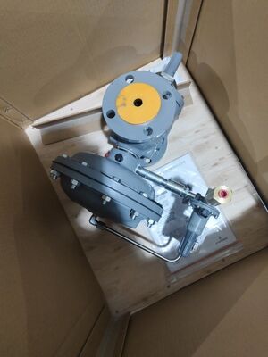 Fisher Regulator 1190 Low Pressure Gas Blanketing Valve Pilot-aangedreven drukreduceerventiel voor skid-montage