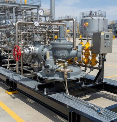 Chinese apparaatprijzen met EMERSON Fisher Drukregelaars 1098-EGR en 1098H-EGR met pilot voor gasstroomregeling