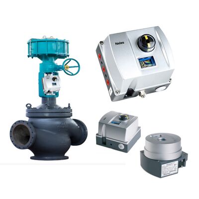 Chongqing Chuanyi grootdiameter drie-richtingscontrole klep met Valmet Neles ND9000 serie Smart Valve Positioner