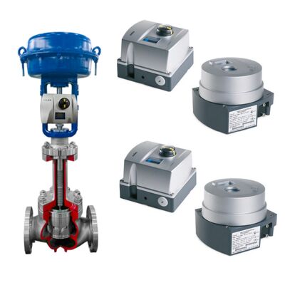 SUPCON LN85W Balg-afdichte regelklep met Valmet Neles ND9000 Serie Slimme Digitale Kleppositie-regelaar