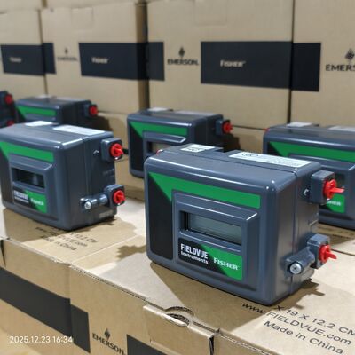 Emerson Fisher DVC2000 Ventielpositie-regelaar: ondersteunt HART-protocol en 4-20mA signalen; enkelwerkende configuratie; compatibel met NORGREN HERION 6316 Serie Solenoïdekleppen; direct uit voorraad leverbaar