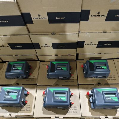 Emerson Fisher DVC2000 Ventielpositie-regelaar: ondersteunt HART-protocol en 4-20mA signalen; enkelwerkende configuratie; compatibel met NORGREN HERION 6316 Serie Solenoïdekleppen; direct uit voorraad leverbaar