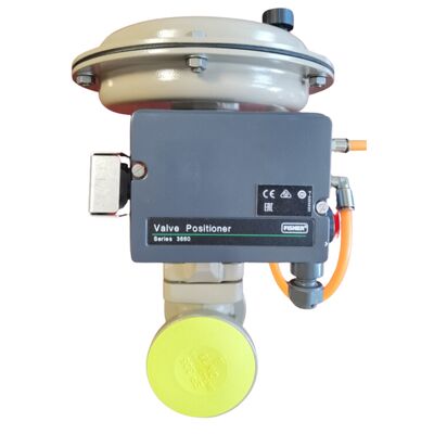 Fisher 3660/3661 Valve Positioner met 67CFR Filter Regulator voor Pneumatische Sturing Valves ¢ Elektro-Pneumatische Positioner, 4-20mA, roestvrij staal Temperatuurbereik min 40°C tot 85°C