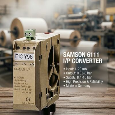 SAMSON 6111 I/P Converter Elektro-pneumatische Converter Stroom-druk Signaal Converter