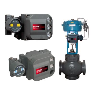 Wuzhong ABM Pressure Balanced Cage Control Valve with Emerson Fisher DVC6200 Digital Valve Positioner