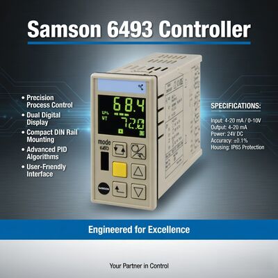 Samson 6493 Procescontroller Industriële Automatisering Regelklep Controller