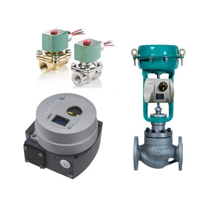 Chuanyi Chinese regelklep met Valmet Neles ND9000 serie Smart kleppositie-indicator met ASCO magneetventiel
