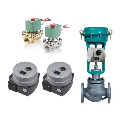 Chuanyi Chinese regelklep met Valmet Neles ND9000 serie Smart kleppositie-indicator met ASCO magneetventiel