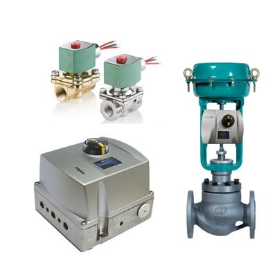 Chuanyi Chinese regelklep met Valmet Neles ND9000 serie Smart kleppositie-indicator met ASCO magneetventiel