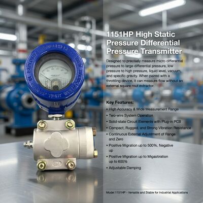 China SAIC 3151HP 3151DR 3151DP 1151HP 1151DR 1151DP Vloeibare gasstoom Digitale drukverschillen zender