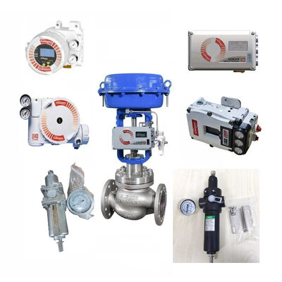 Chinese regelkogelkraan met Flowserve ventielpositie-regelaar Logix 3800 PMV D3 PMV P5/EP5 520MD 3200MD en Fisher 67cfr regelaar